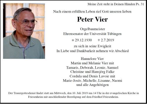traueranzeige